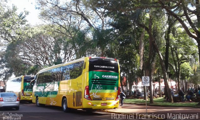 Expresso Caxiense 7096 na cidade de Santo Ângelo, Rio Grande do Sul, Brasil, por Rudinei Francisco Mantovani. Número da foto: #5968239.