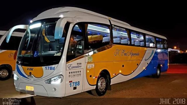 Empresa de Ônibus Circular Nossa Senhora Aparecida 1788 na cidade de Campos do Jordão, São Paulo, Brasil, por Thais Muller. ID da foto: 5966664.