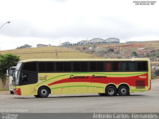 Gabriela Turismo 9800 na cidade de João Monlevade, Minas Gerais, Brasil, por Antonio Carlos Fernandes. ID da foto: 5967347.