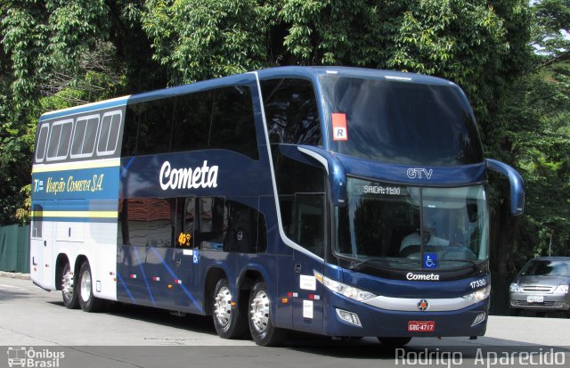 Viação Cometa 17330 na cidade de São Paulo, São Paulo, Brasil, por Rodrigo  Aparecido. Número da foto: #5970155.