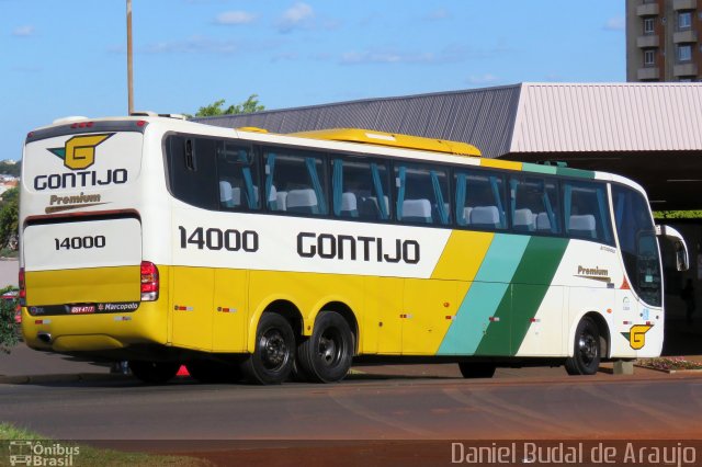 Empresa Gontijo de Transportes 14000 na cidade de Foz do Iguaçu, Paraná, Brasil, por Daniel Budal de Araújo. Número da foto: #5969468.