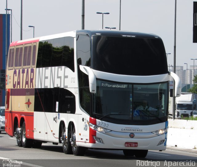 Auto Viação Catarinense 3732 na cidade de São Paulo, São Paulo, Brasil, por Rodrigo  Aparecido. ID da foto: 5970167.