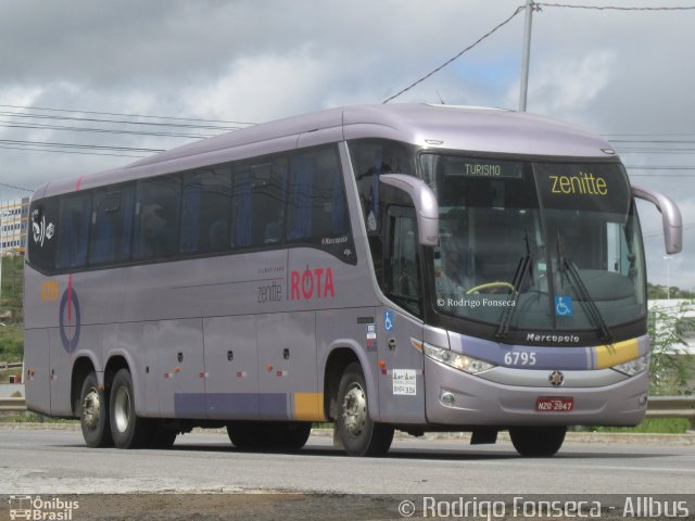 Rota Transportes Rodoviários 6795 na cidade de Caruaru, Pernambuco, Brasil, por Rodrigo Fonseca. Número da foto: #5970460.