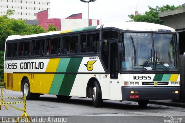 Empresa Gontijo de Transportes 10355 na cidade de São Paulo, São Paulo, Brasil, por Daniel Budal de Araújo. ID da foto: 5969223.