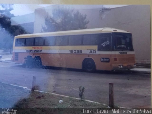 Viação Itapemirim 16035 na cidade de Juiz de Fora, Minas Gerais, Brasil, por Luiz Otavio Matheus da Silva. Número da foto: #5969813.