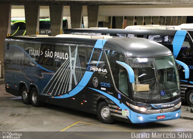 Empresa de Ônibus Nossa Senhora da Penha 53015 na cidade de Curitiba, Paraná, Brasil, por Danilo Marcelo Silva. ID da foto: 5969796.