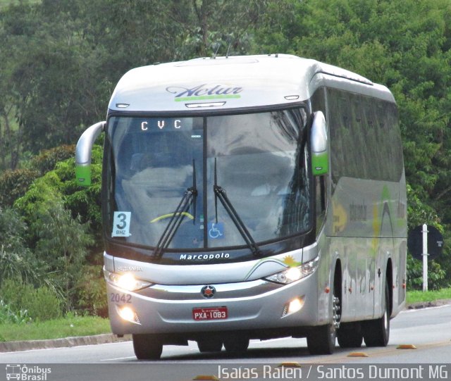 Actur Viagens 2042 na cidade de Santos Dumont, Minas Gerais, Brasil, por Isaias Ralen. Número da foto: #5969208.