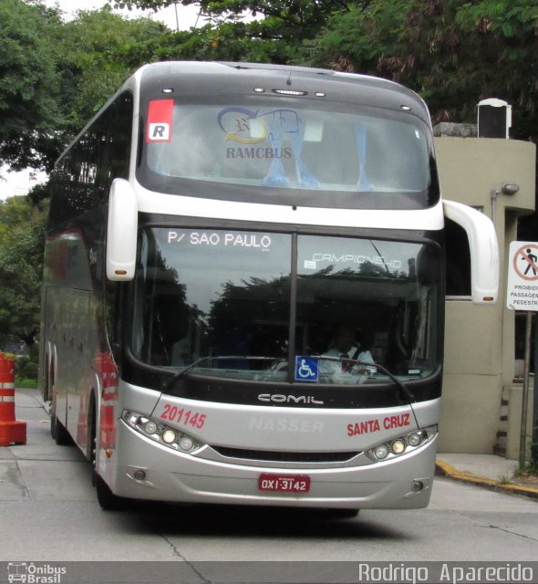 Viação Santa Cruz 201145 na cidade de São Paulo, São Paulo, Brasil, por Rodrigo  Aparecido. ID da foto: 5970105.