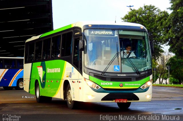 Viação Umuarama 1008 na cidade de Cascavel, Paraná, Brasil, por Felipe Navas Geraldo Moura . Número da foto: #5915426.