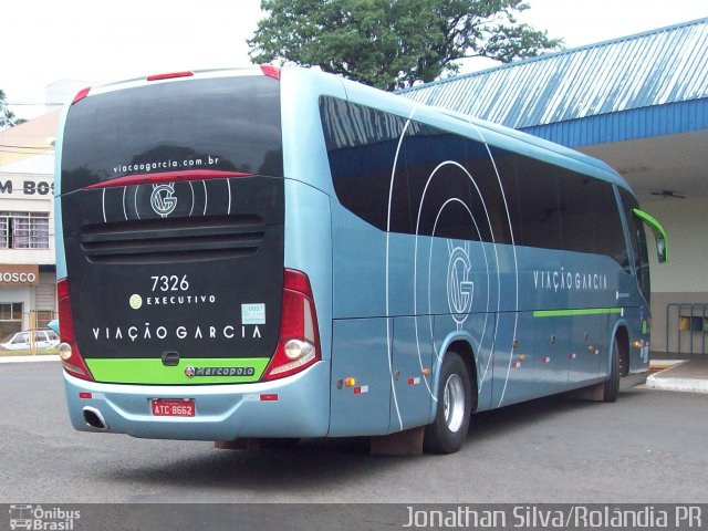 Viação Garcia 7326 na cidade de Rolândia, Paraná, Brasil, por Jonathan Silva. Número da foto: #5916797.