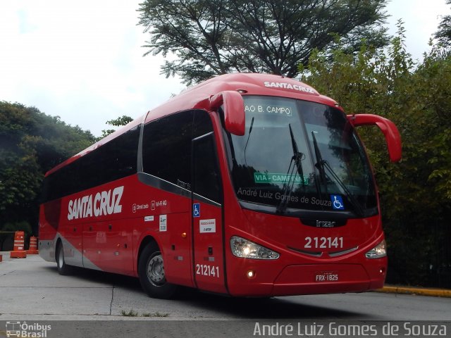 Viação Santa Cruz 212141 na cidade de São Paulo, São Paulo, Brasil, por André Luiz Gomes de Souza. Número da foto: #5916513.