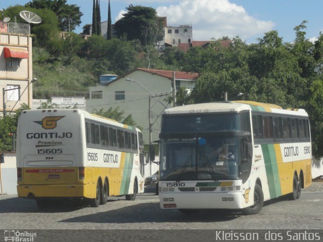 Empresa Gontijo de Transportes 15810 na cidade de Teófilo Otoni, Minas Gerais, Brasil, por Kleisson  dos Santos. ID da foto: 5917372.