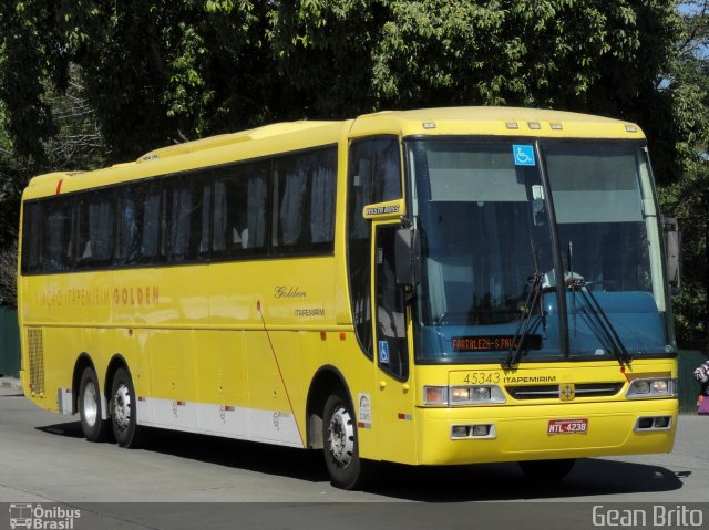 Viação Itapemirim 45343 na cidade de São Paulo, São Paulo, Brasil, por Gean Brito. Número da foto: #5916435.