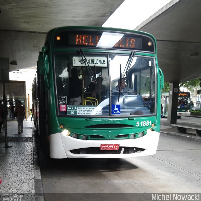 Via Sul Transportes Urbanos 5 1881 na cidade de São Paulo, São Paulo, Brasil, por Michel Nowacki. ID da foto: 5917322.