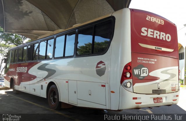 Viação Serro 28413 na cidade de Belo Horizonte, Minas Gerais, Brasil, por Paulo Henrique Alves dos Santos. ID da foto: 5971886.