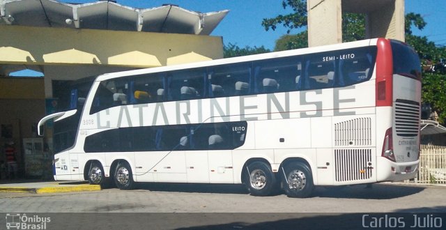 Auto Viação Catarinense 3508 na cidade de Casimiro de Abreu, Rio de Janeiro, Brasil, por Carlos Julio. ID da foto: 5972279.