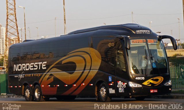 Expresso Nordeste 4805 na cidade de São Paulo, São Paulo, Brasil, por Cristiano Soares da Silva. ID da foto: 5972032.