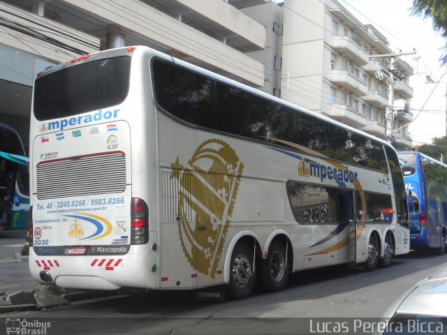 Imperador Turismo 3030 na cidade de Porto Alegre, Rio Grande do Sul, Brasil, por Lucas Pereira Bicca. ID da foto: 5971091.