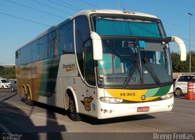 Empresa Gontijo de Transportes 14365 na cidade de São Paulo, São Paulo, Brasil, por Breno Freitas. ID da foto: 5972162.