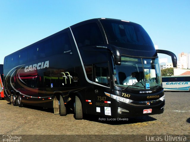 Viação Garcia 7347 na cidade de Londrina, Paraná, Brasil, por Lucas Oliveira . Número da foto: #5971936.