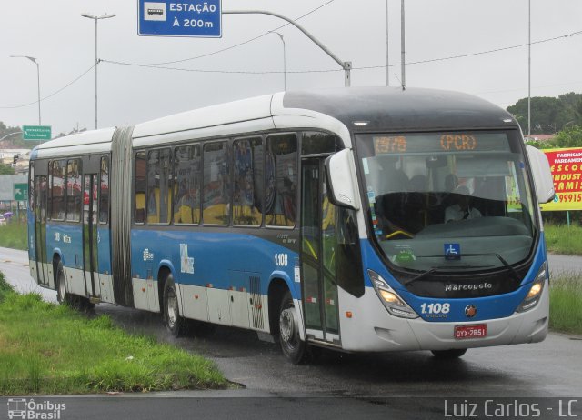 Cidade Alta Transportes 1.108 na cidade de Paulista, Pernambuco, Brasil, por Luiz Carlos de Santana. Número da foto: #5971445.