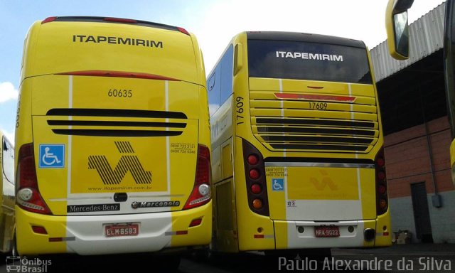 Viação Itapemirim 17609 na cidade de Rio de Janeiro, Rio de Janeiro, Brasil, por Paulo Alexandre da Silva. Número da foto: #5971393.