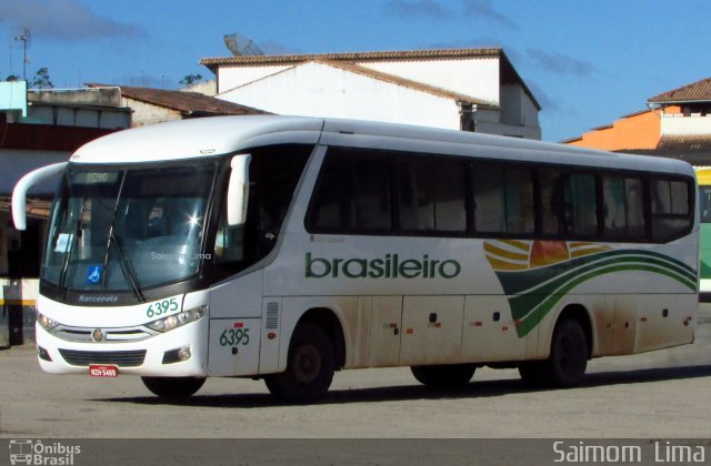 Expresso Brasileiro 6395 na cidade de Mucuri, Bahia, Brasil, por Saimom  Lima. ID da foto: 5970889.