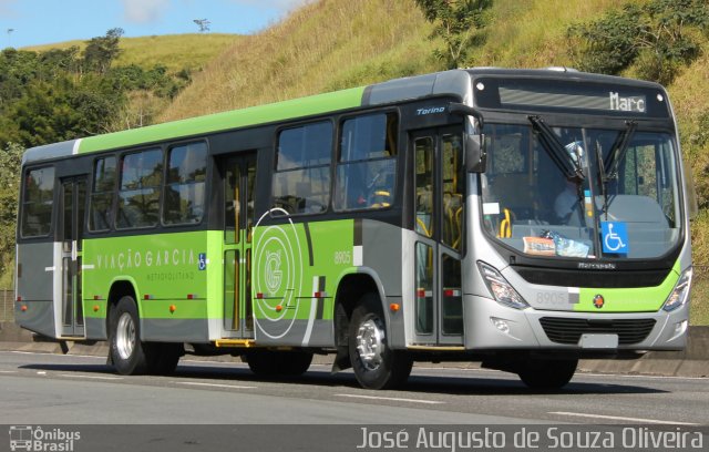 Viação Garcia 8905 na cidade de Piraí, Rio de Janeiro, Brasil, por José Augusto de Souza Oliveira. ID da foto: 5973649.