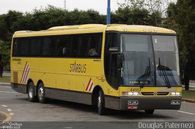 Viação Itapemirim 44103 na cidade de Curitiba, Paraná, Brasil, por Douglas Paternezi. Número da foto: #5973621.