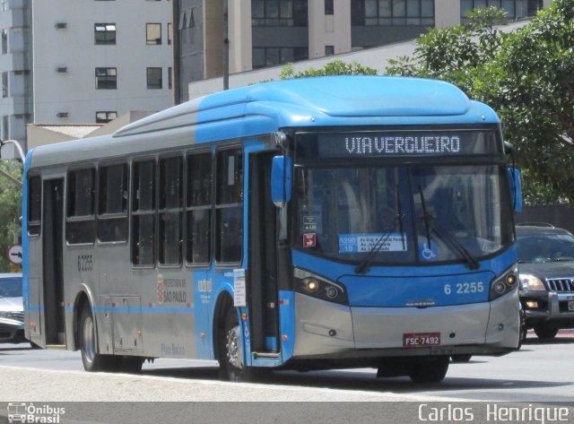 TUPI - Transportes Urbanos Piratininga 6 2255 na cidade de São Paulo, São Paulo, Brasil, por Carlos  Henrique. Número da foto: #5972845.