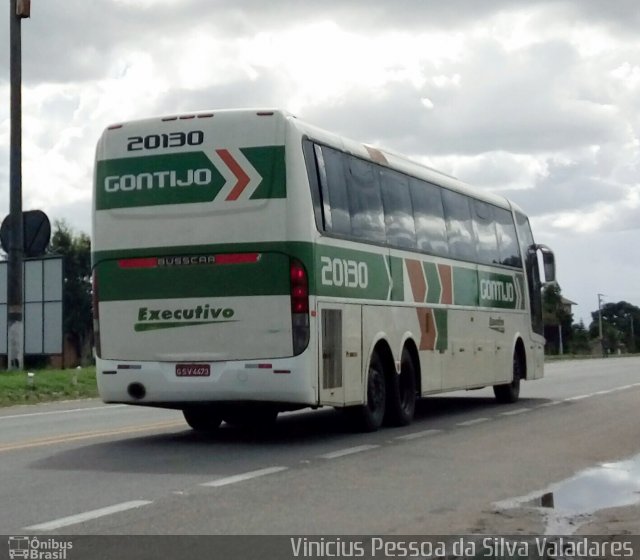 Empresa Gontijo de Transportes 20130 na cidade de Campos dos Goytacazes, Rio de Janeiro, Brasil, por Vinicius Pessoa da Silva Valadares. ID da foto: 5973993.