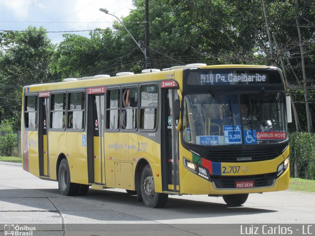 Mobibrasil São Lourenço >>> Mobi-PE 2.707 na cidade de Recife, Pernambuco, Brasil, por Luiz Carlos de Santana. ID da foto: 5973961.