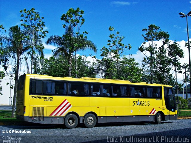 Viação Itapemirim 44039 na cidade de Juiz de Fora, Minas Gerais, Brasil, por Luiz Krolman. Número da foto: #5972618.