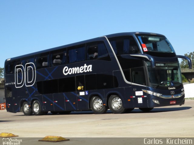 Viação Cometa 15300 na cidade de Curitiba, Paraná, Brasil, por Carlos Kircheim. Número da foto: #5973684.