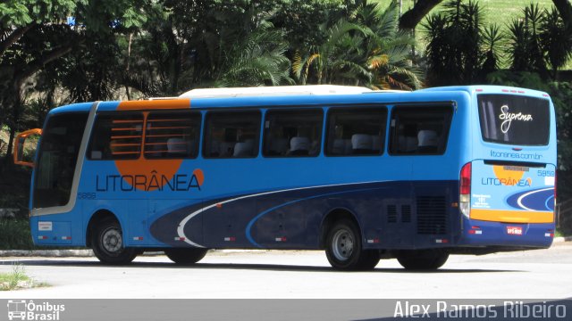 Litorânea Transportes Coletivos 5859 na cidade de Taubaté, São Paulo, Brasil, por Alex Ramos Ribeiro. ID da foto: 5974008.