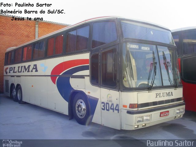 Pluma Conforto e Turismo 3044 na cidade de Biguaçu, Santa Catarina, Brasil, por Paulinho Sartor. Número da foto: #5918479.