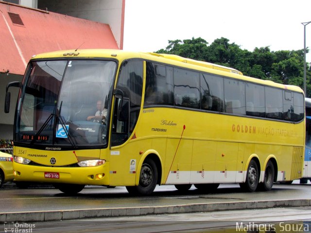 Viação Itapemirim 5541 na cidade de Rio de Janeiro, Rio de Janeiro, Brasil, por Matheus Souza. ID da foto: 5919963.