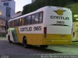 Empresa Gontijo de Transportes 3165 na cidade de Belo Horizonte, Minas Gerais, Brasil, por Marlon Mendes da Silva Souza. ID da foto: :id.