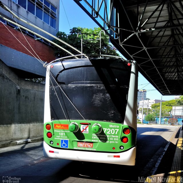 Metra - Sistema Metropolitano de Transporte 7207 na cidade de Diadema, São Paulo, Brasil, por Michel Nowacki. ID da foto: 5920814.