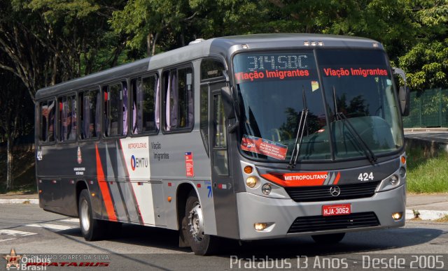 Viação Imigrantes 424 na cidade de São Paulo, São Paulo, Brasil, por Cristiano Soares da Silva. ID da foto: 5921692.