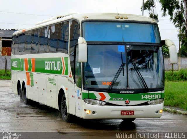 Empresa Gontijo de Transportes 14890 na cidade de Natal, Rio Grande do Norte, Brasil, por Willian Pontual. ID da foto: 5920669.