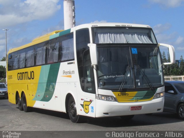 Empresa Gontijo de Transportes 12815 na cidade de Maceió, Alagoas, Brasil, por Rodrigo Fonseca. Número da foto: #5920800.