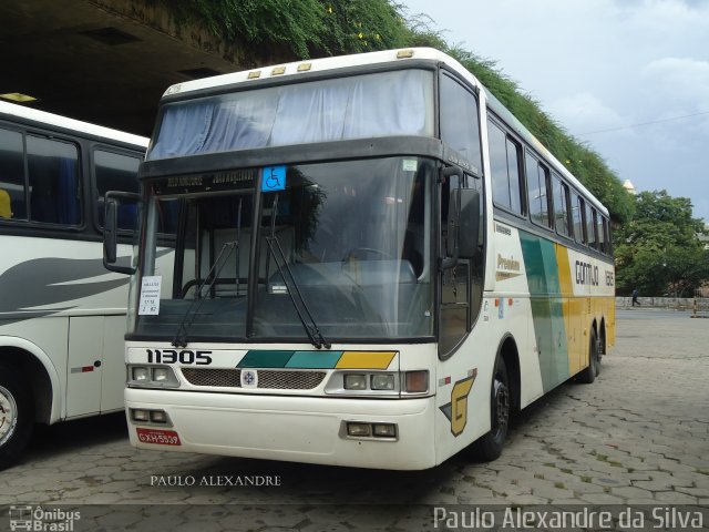 Empresa Gontijo de Transportes 11305 na cidade de Belo Horizonte, Minas Gerais, Brasil, por Paulo Alexandre da Silva. ID da foto: 5922635.