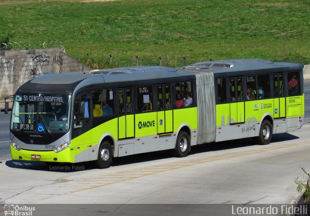 São Dimas Transportes 10728 na cidade de Belo Horizonte, Minas Gerais, Brasil, por Leonardo Fidelli. ID da foto: 5921890.