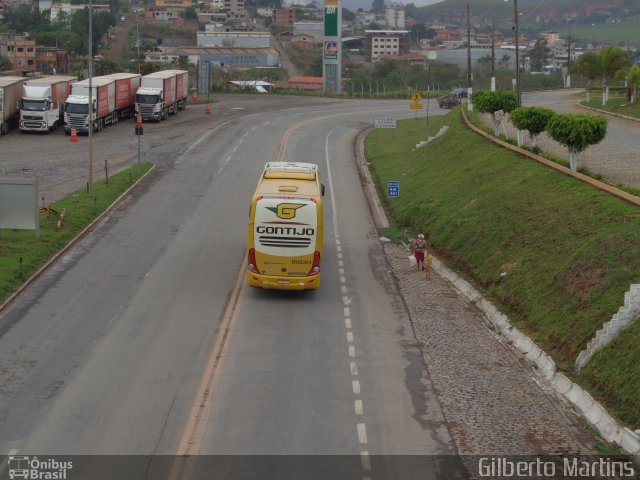 Empresa Gontijo de Transportes 18820 na cidade de João Monlevade, Minas Gerais, Brasil, por Gilberto Martins. ID da foto: 5923235.