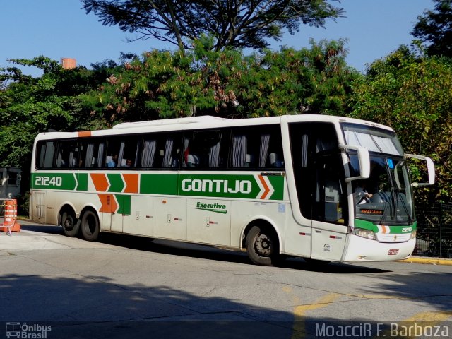 Empresa Gontijo de Transportes 21240 na cidade de São Paulo, São Paulo, Brasil, por Moaccir  Francisco Barboza. ID da foto: 5925261.