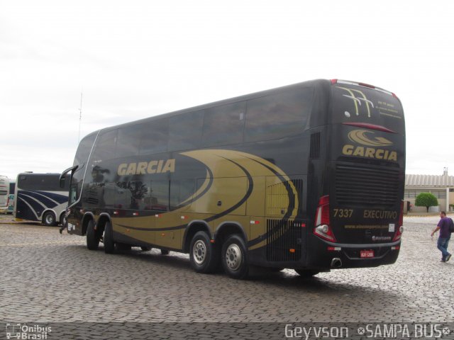 Viação Garcia 7337 na cidade de Londrina, Paraná, Brasil, por José Geyvson da Silva. Número da foto: #5925264.
