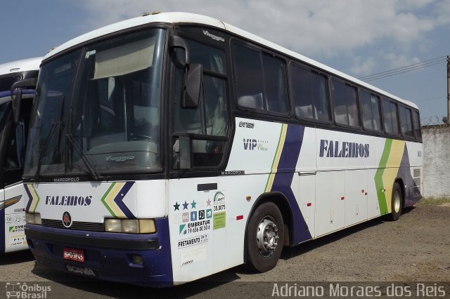 Faleiros Turismo 1480 na cidade de Franca, São Paulo, Brasil, por Adriano Moraes dos Reis. ID da foto: 5925069.