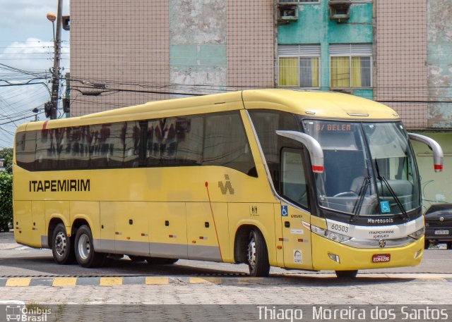 Viação Itapemirim 60503 na cidade de Belém, Pará, Brasil, por Thiago  Moreira dos Santos. ID da foto: 5924727.