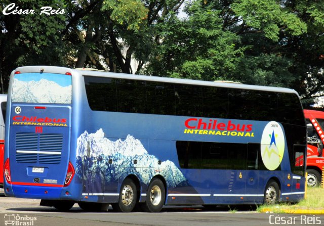 Chilebus Internacional 111 na cidade de São Paulo, São Paulo, Brasil, por César Ônibus. Número da foto: #5925404.